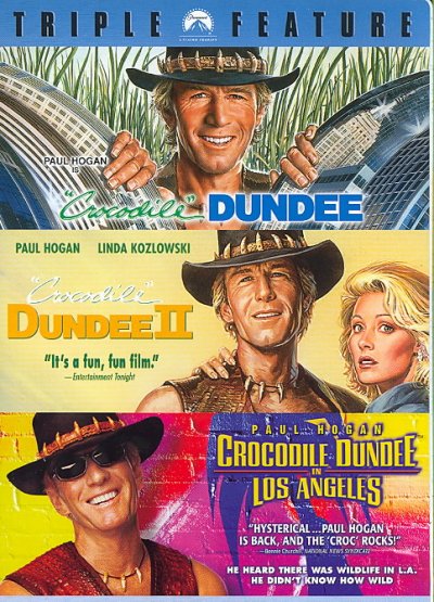 Crocodile Dundee [videorecording] : Crocodile Dundee II ; Crododile Dundee in Los Angeles / Paramount Pictures.