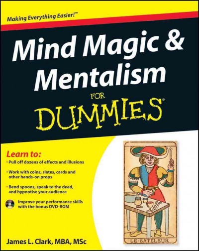 Mind magic & mentalism for dummies (includes dvd-rom) James L.Clark  [kit]