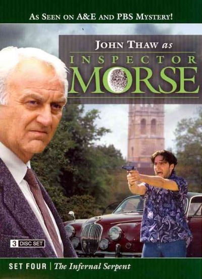 Inspector Morse. Set four [videorecording] : the infernal serpent / A Zenith Production for Central Independent Television ; developed by Kenny McBain.