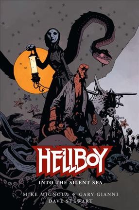 Hellboy /  Into the silent sea / story by Mike Mignola & Gary Gianni ; art by Gary Gianni ; colors by Dave Stewart ; letters by Clem Robins ; cover art by Mike Mignola with Dave Stewart ; publisher, Mike Richardson ; editor, Scott Allie ; assistant editor, Katii O'Brien ; collection designers, Mike Mignola & Cary Grazzini ; design art technician, Christina McKenzie.
