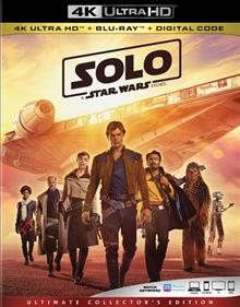Solo:  a Star Wars story [videorecording] / a Lucasfilm Ltd. production ; produced by Kathleen Kennedy, Allison Shearmur, Simon Emanuel ; written by Jonathan Kasdan & Lawrence Kasdan ; directed by Ron Howard.