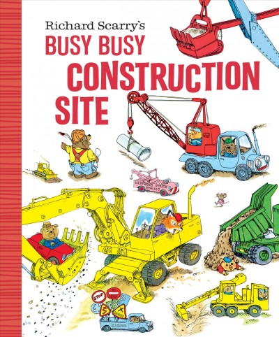 Richard Scarry's busy busy construction site.