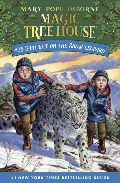 Magic Tree House  #36  Sunlight on the snow leopard / by Mary Pope Osborne ; illustrated by AG Ford.